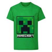 minecraft Kinder/kinder griezelgezicht t-shirt