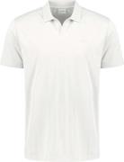 No Excess Polo v solid stretch white