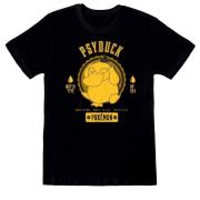 Pokemon Unisex volwassenen collegiaal psyduck t-shirt