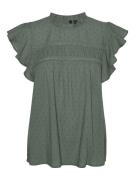 Vero Moda Vmtrine sl lace top wvn noos