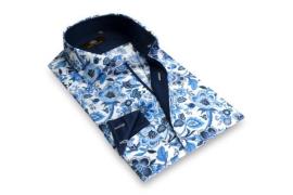 Circle of Gentlemen Konrad allover print overhemd met contrastdetails ...