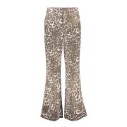 Geisha 51333-10 jeans wide leopard