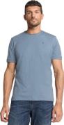 No Excess T-shirt crewneck slub washed blue