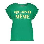 Geisha t-shirt quand meme 52404-41 530 green