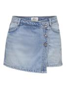 Only onllesly reg lb dnm skort bj noos 15256608 light blue denim
