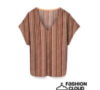 Vero Moda Vmdemi stripe ss v-neck top jrs ga