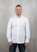Lyle and Scott Tonal eagle easy care poplin shirt
