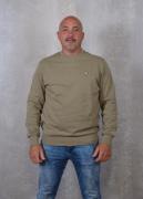 Lyle and Scott Diagonal waeve french terry crewneck