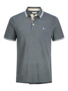 Jack & Jones jjepaulos polo ss noos 12136668 stormy weather