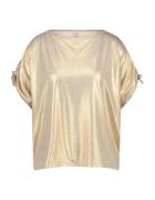 Summum Top coated viscose linen tops 3s5149-30702