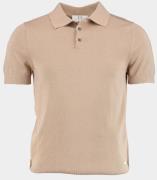 Born with Appetite Polo korte mouw wolf knitted polo 25108wo51/820 san...