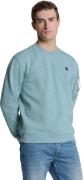 No Excess Sweater crewneck melange ice