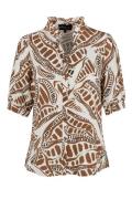 Elvira Collections e2 25-006 blouse cacao