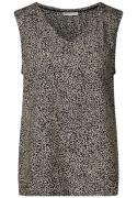 Street One a345737 v-neck blouse w smok detail