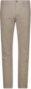 No Excess Broek met stretch garment dyed sand