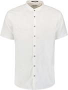 No Excess Shirt short sleeve granddad solid w white