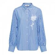 &Co Woman Blouse winona stripe chabray blue