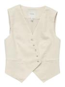 Vero Moda vmflorence sl linen waistcoat 10306673 birch