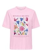 Only Onltrudy ss boxy tee licht