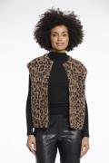 Rino & Pelle short waistcoat elona.5012511 8980 leopard