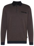 Bugatti Clothing polo met lange mouwen