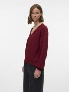 Vero Moda Vmhali ls v-neck top jrs ga boo