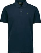 No Excess Polo pique garment dyed night