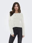 Only Onlpetra ls pearl o-neck cardi cc k