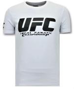 Local Fanatic T-shirts met print ufc championship basic