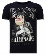 Local Fanatic Billionaire boss rhinestone t-shirt