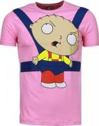 Local Fanatic Baby stewie t-shirt