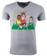 Local Fanatic T-shirt football legends print